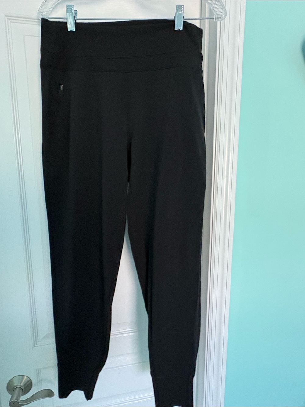 Athleta Black High-Rise Performance Joggers